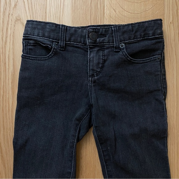 Gap Kids Sz 6 Super Skinny Jeans Black - Picture 2 of 7